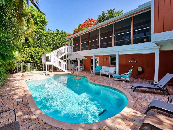 Gorgeous Captiva Vacation Home with Private Pool & Spa