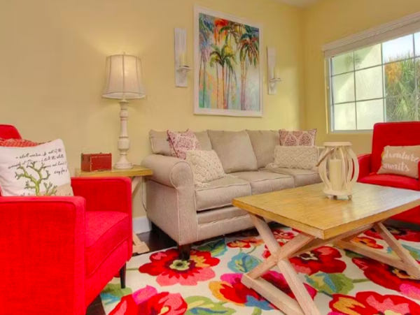 Indian Rocks Vacation Condo Sleeps Eight Guests.