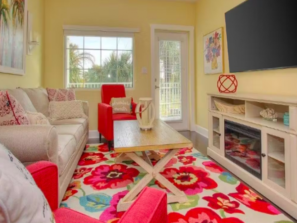 Indian Rocks Vacation Condo Sleeps Eight Guests.