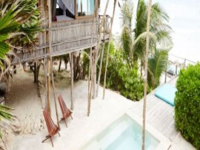 Tulum Vacation Home Sleeps Four Guests.