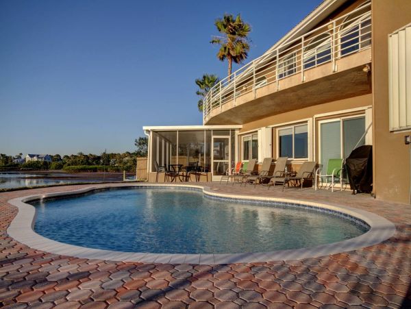 Clearwater Vacation Rentals Florida Waterfront Villa with Pool & Dock