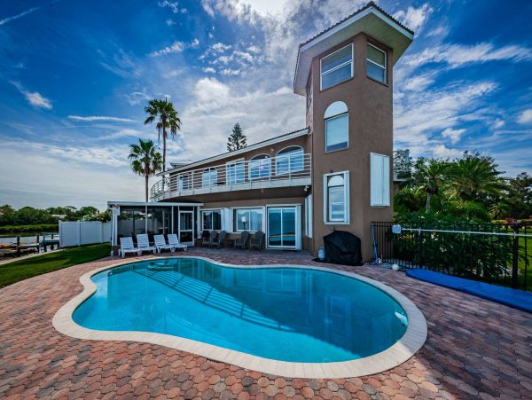 Clearwater Vacation Rentals Florida Waterfront Villa with Pool & Dock