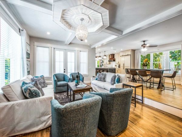 St. Armands Vacation Rental | Luxury 7-Bedroom Home with Pool Near Lido Key