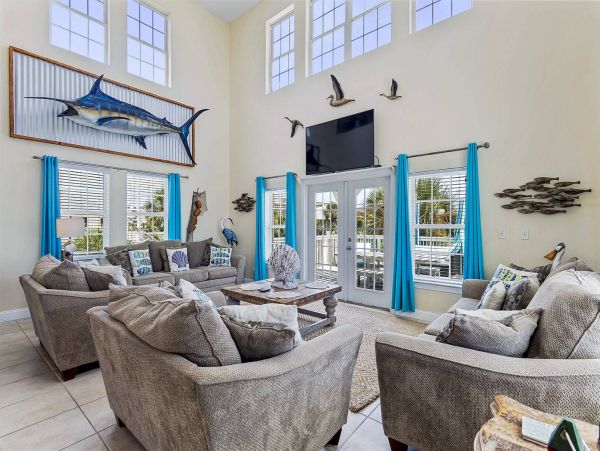 Destin Luxury 6 Bedroom Vacation Pool Home Sleeps 16 Guests