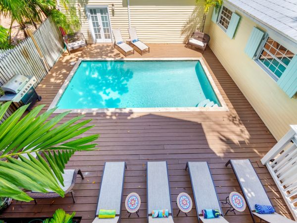 Key West Vacation Home Sleeps Fourteen Guests Private Pool