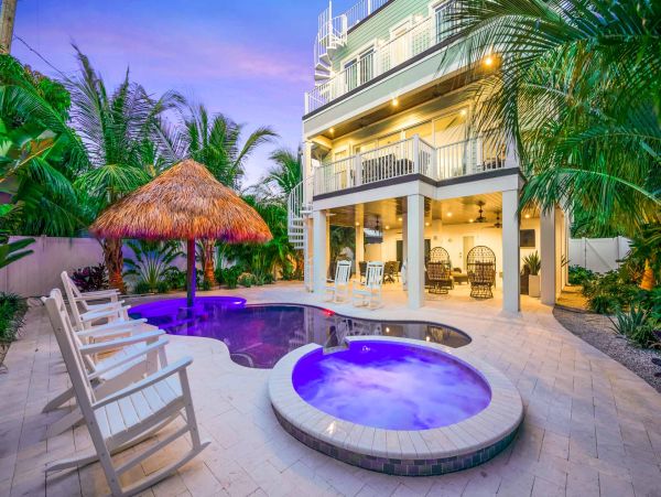 Luxury Seven Bedroom Vacation Rental Home on Lido Key
