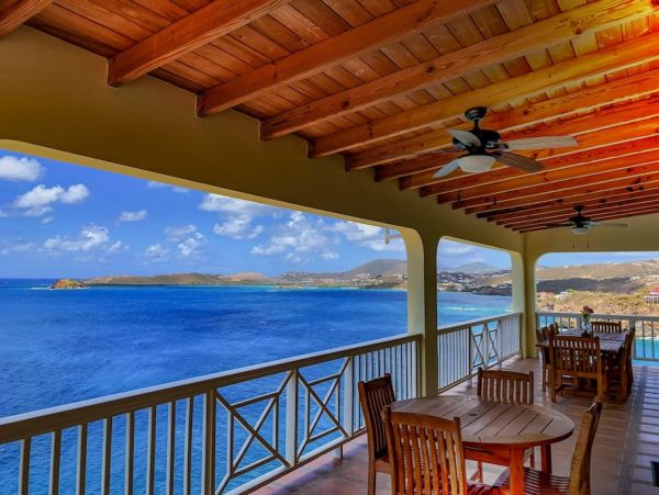St. Thomas Ocean Front Vacation Home - 6 Bedrooms