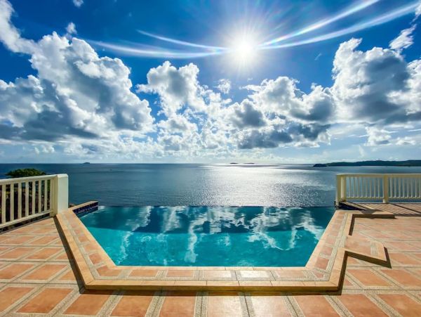 St. Thomas Ocean Front Vacation Home - 6 Bedrooms