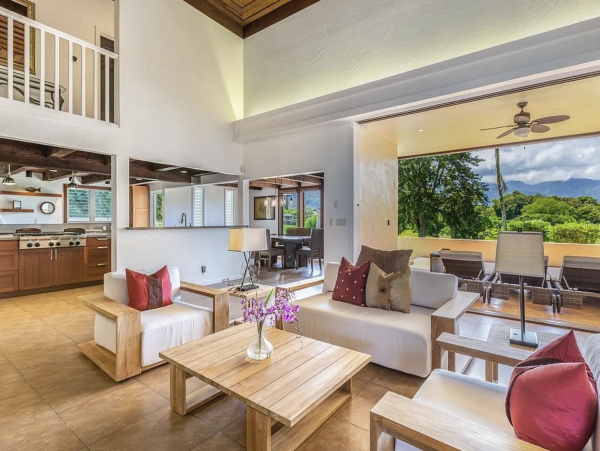 Princeville Private Vacation Home 5  Six Min Drive to Hanalei Bay!