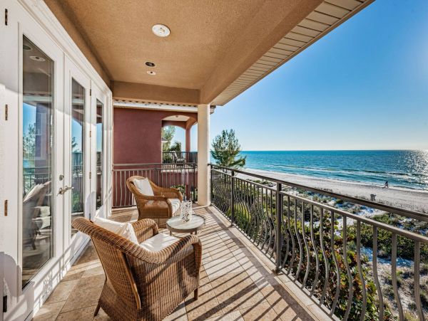 Treasure Island Beachfront Vacation Rental Luxury 5-Bedroom Gulf Coast Home with Pool