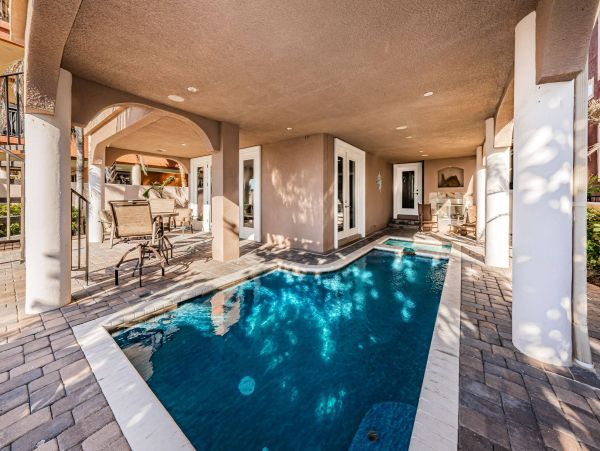 Treasure Island Beachfront Vacation Rental Luxury 5-Bedroom Gulf Coast Home with Pool
