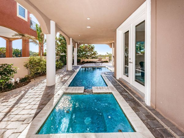 Treasure Island Beachfront Vacation Rental Luxury 5-Bedroom Gulf Coast Home with Pool