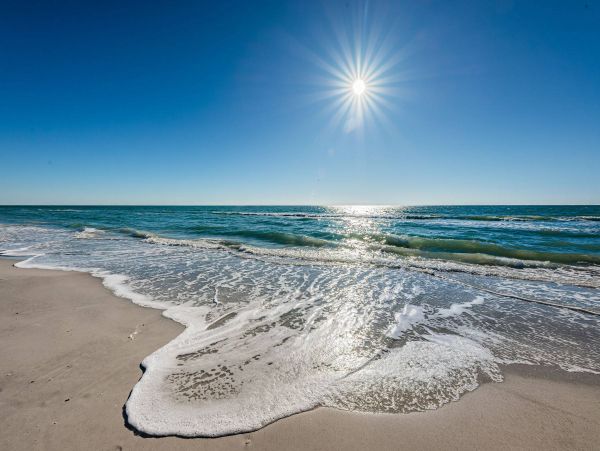 Treasure Island Beachfront Vacation Rental Luxury 5-Bedroom Gulf Coast Home with Pool
