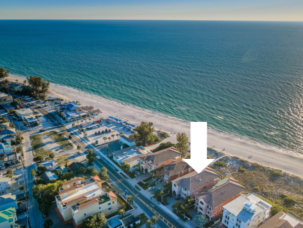 Treasure Island Beachfront Vacation Rental Luxury 5-Bedroom Gulf Coast Home with Pool