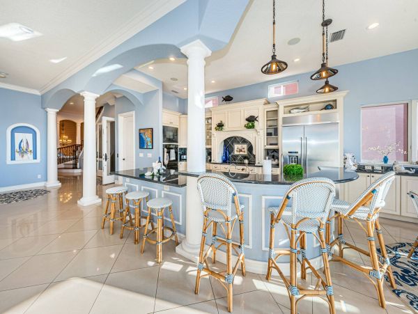 Treasure Island Beachfront Vacation Rental Luxury 5-Bedroom Gulf Coast Home with Pool