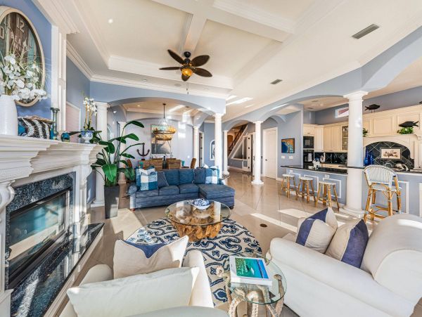 Treasure Island Beachfront Vacation Rental Luxury 5-Bedroom Gulf Coast Home with Pool