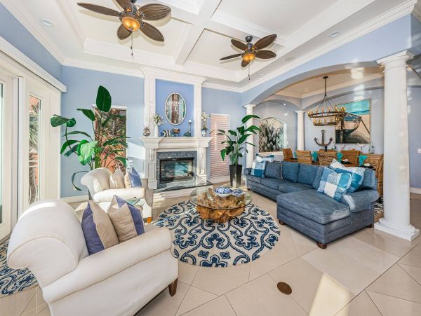 Treasure Island Beachfront Vacation Rental Luxury 5-Bedroom Gulf Coast Home with Pool