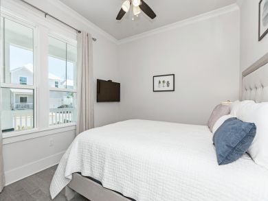 Inlet Beach Vacation Home Sleeps Ten Guests.