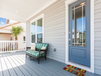 Inlet Beach Vacation Home Sleeps Ten Guests.