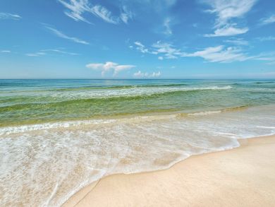 Inlet Beach Vacation Home Sleeps Ten Guests.