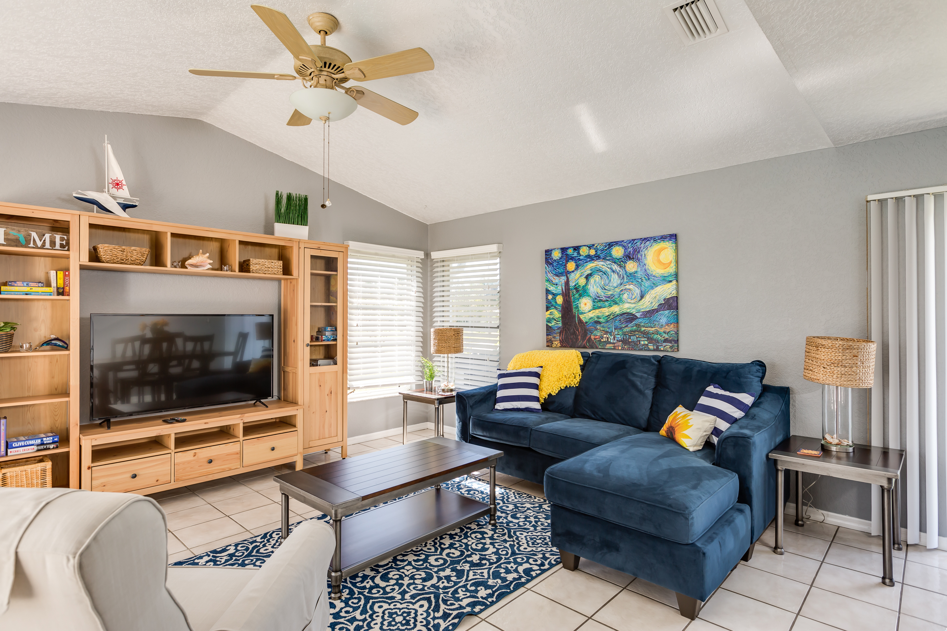 Spacious Canal View Home with 3 Bedrooms & Private Pool