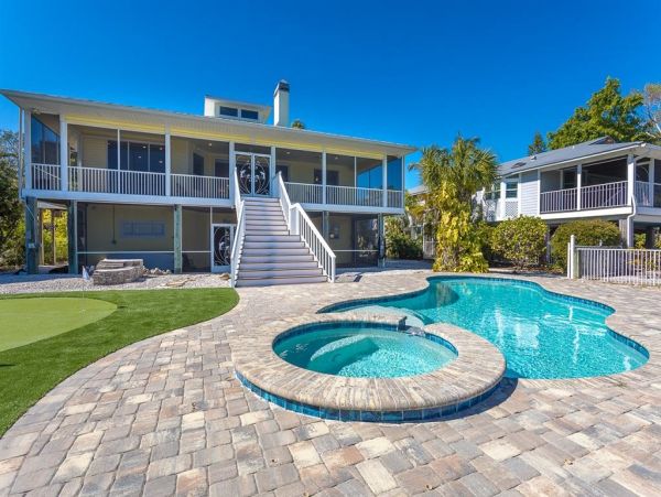 Boca Grande Vacation Home with Private Pool Sleeps 8