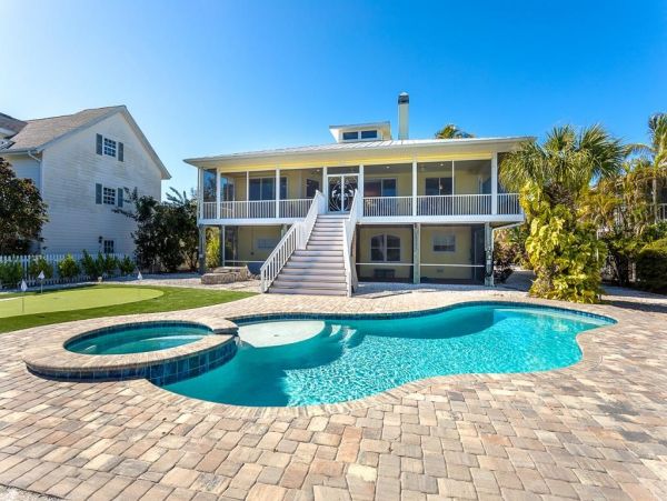 Boca Grande Vacation Home with Private Pool Sleeps 8