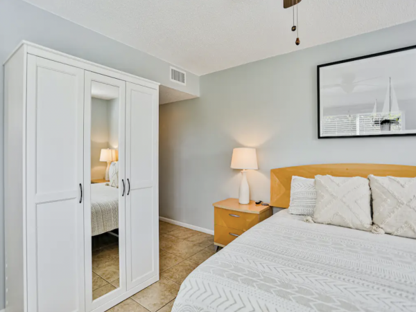 Stroll To St Petes Beach from this Tow Bedroom Vacation Condo