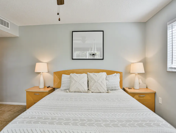 Stroll To St Petes Beach from this Tow Bedroom Vacation Condo