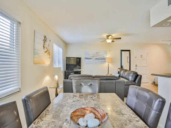 Stroll To St Petes Beach from this Tow Bedroom Vacation Condo