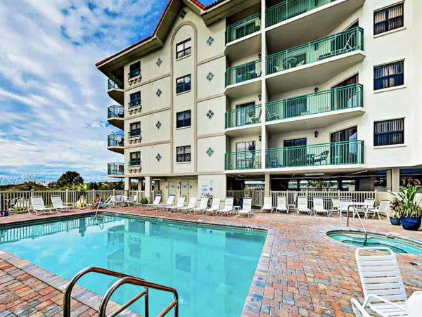 St. Pete Beach oceanfront condo