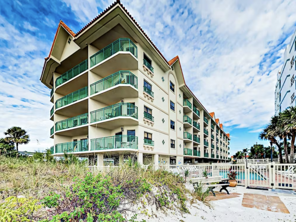 St. Pete Beach oceanfront condo