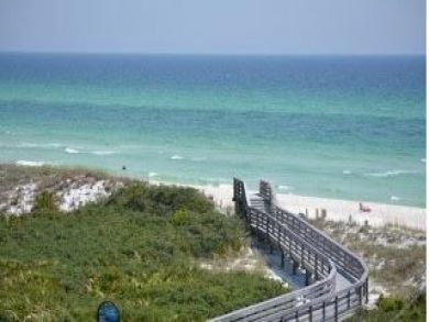 Inlet Beach Vacation Home Sleeps Eight Guests.