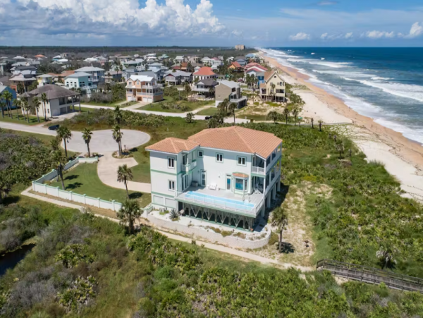 Palm Coast Vacation Home Sleeps Ten Guests