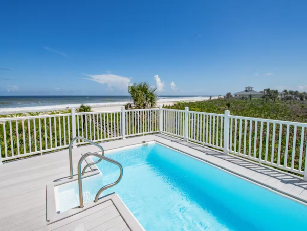 Palm Coast Vacation Home Sleeps Ten Guests