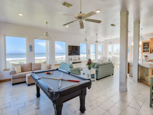 Palm Coast Vacation Home Sleeps Ten Guests