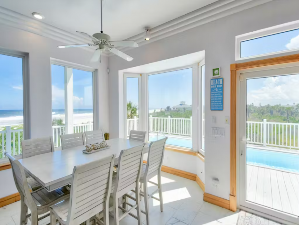 Palm Coast Vacation Home Sleeps Ten Guests