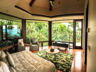Ocean Front Beach Home in Kalihiwai with 5 Bedrooms