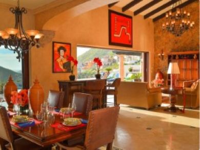 Pedregal Vacation Home Sleeps Twelve Guests.
