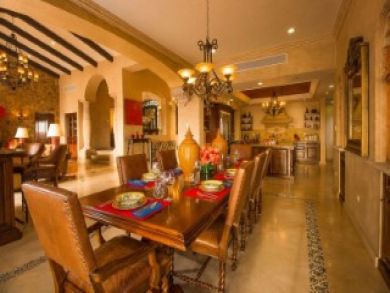 Pedregal Vacation Home Sleeps Twelve Guests.