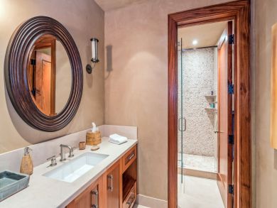 Mountain Village Vacation Home Sleeps Twelve Guests.