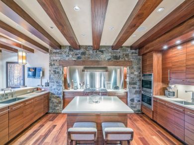 Mountain Village Vacation Home Sleeps Twelve Guests.