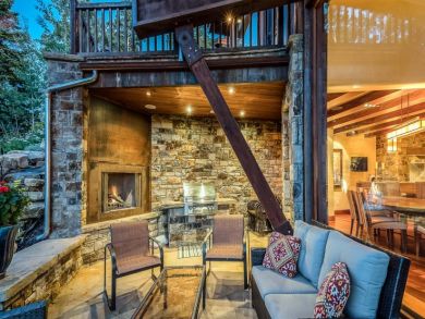 Mountain Village Vacation Home Sleeps Twelve Guests.