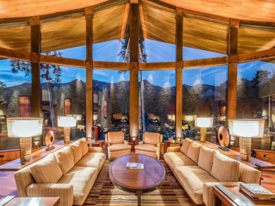 Mountain Village Vacation Home Sleeps Twelve Guests.