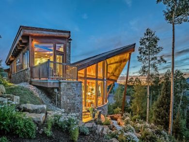 Mountain Village Vacation Home Sleeps Twelve Guests.
