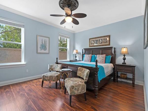 Crystal Beach Vacation Home Sleeps Twelve Guests.
