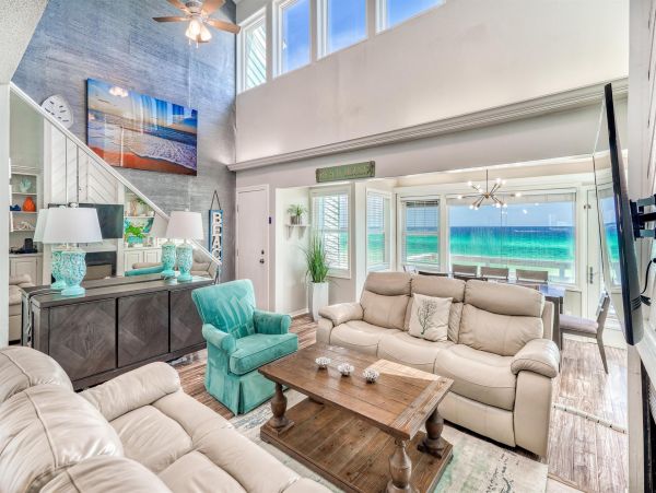 Miramar Beach Gulf Front Four Bedroom Vacation Townhome
