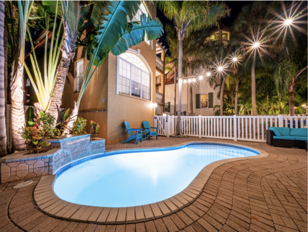 Anna Maria Island Vacation Rental Beach Four Houses Away.