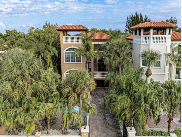 Anna Maria Island Vacation Rental Beach Four Houses Away.