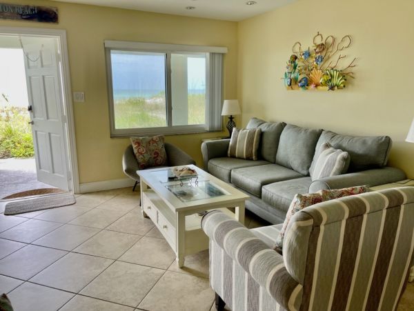 Gulf Front Two Bedroom Vacation Villa in Bradenton Beach